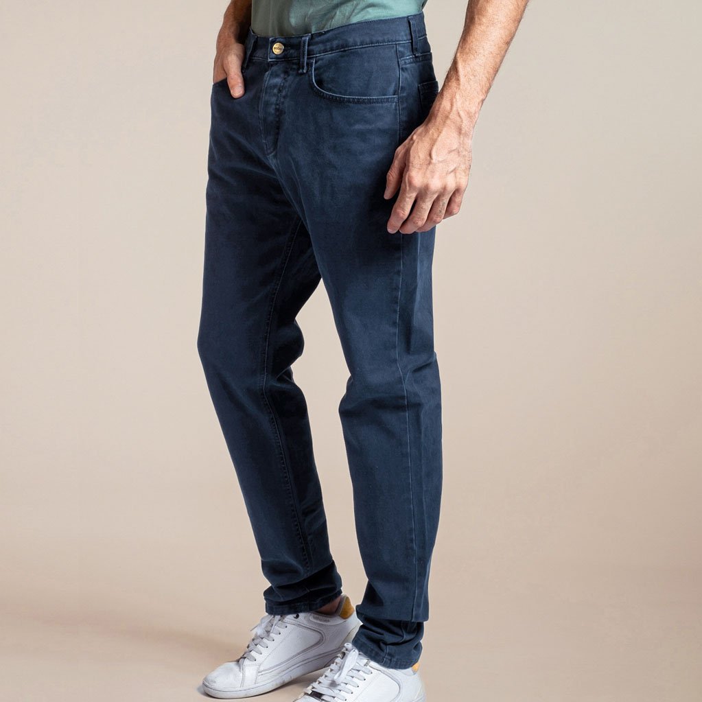 PANTALON HOMME COTON-LYOCELL