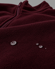 Veste polaire déperlante et anti-boulochage