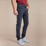 Jean homme coupe droite en coton et lyocell