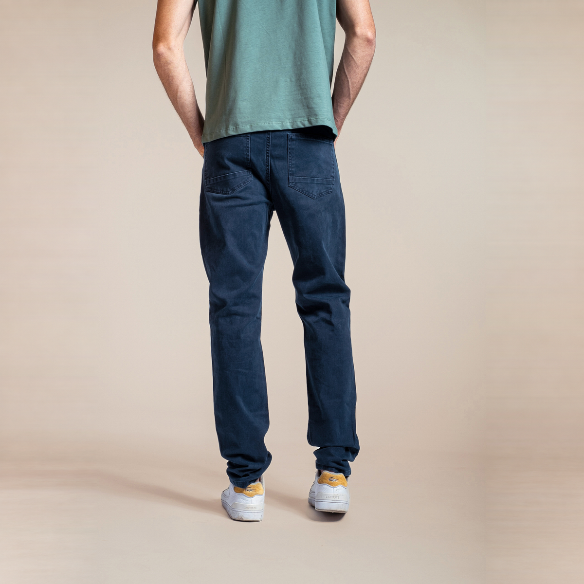 Jean homme coupe droite en coton et lyocell