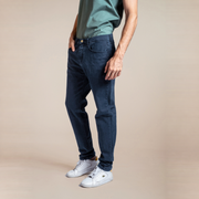 Jean homme coupe droite en coton et lyocell