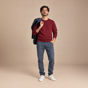 Jean homme coupe ajustée en coton et lyocell