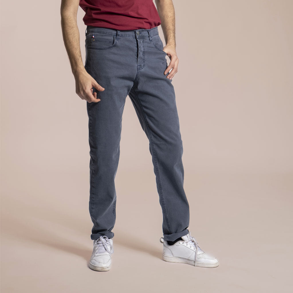PANTALON HOMME COTON-LYOCELL