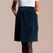 JUPE LONGUE VELOURS CÔTELÉ