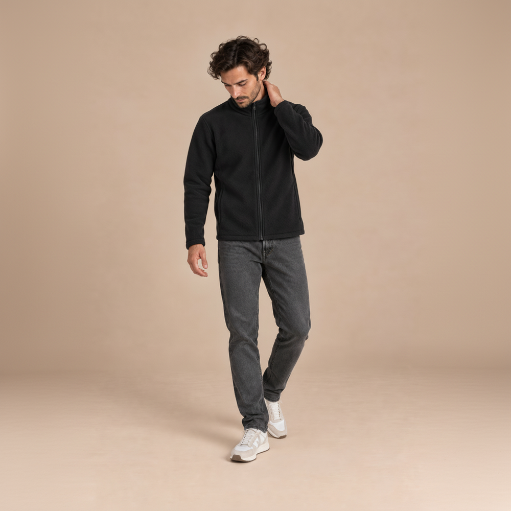Veste polaire grattée mixte