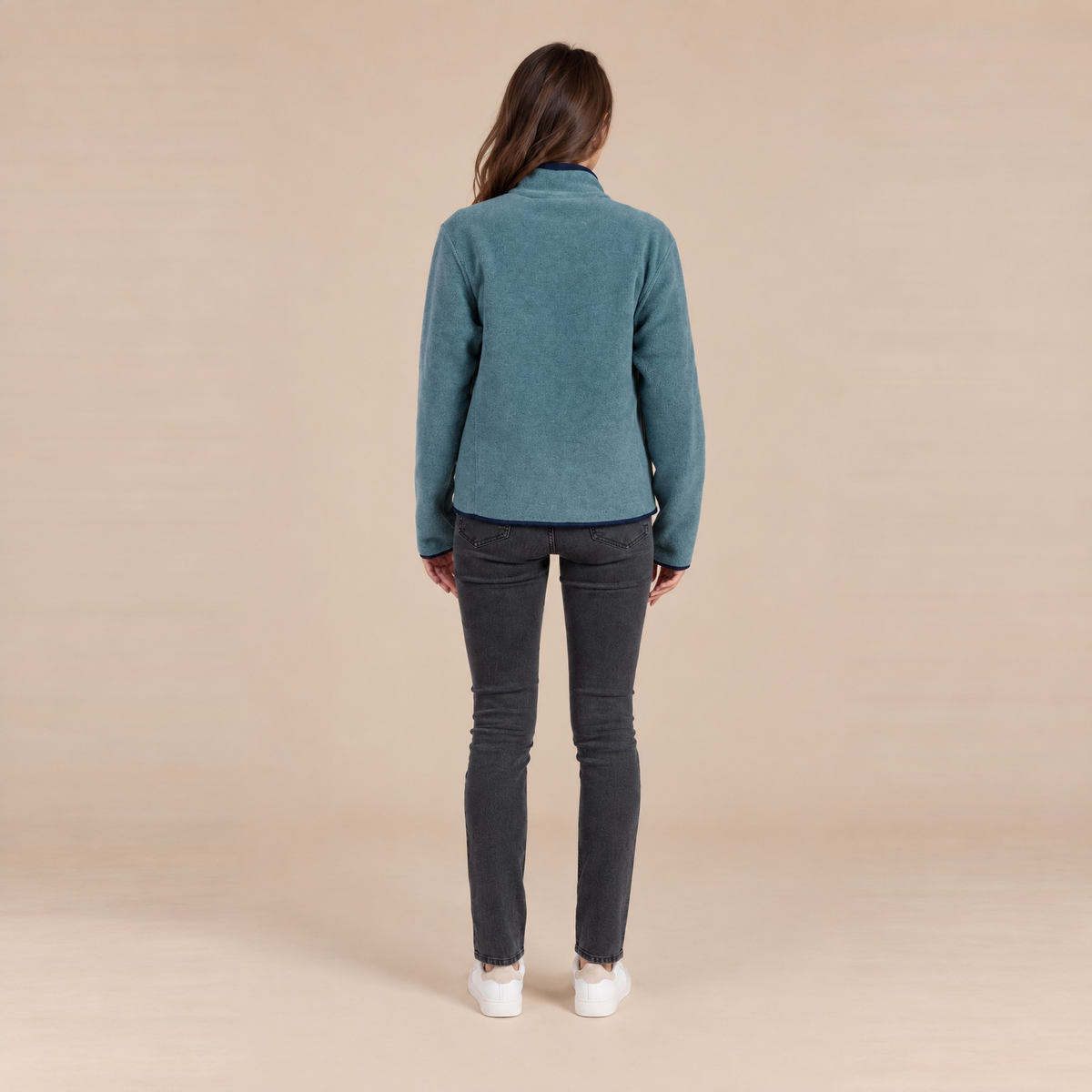 Veste polaire chinée mixte