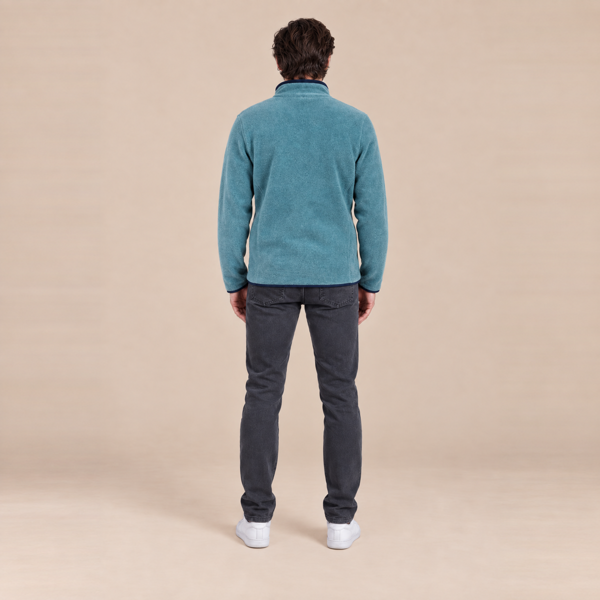 Veste polaire chinée mixte