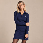 Robe en maille piquée de coton recyclé