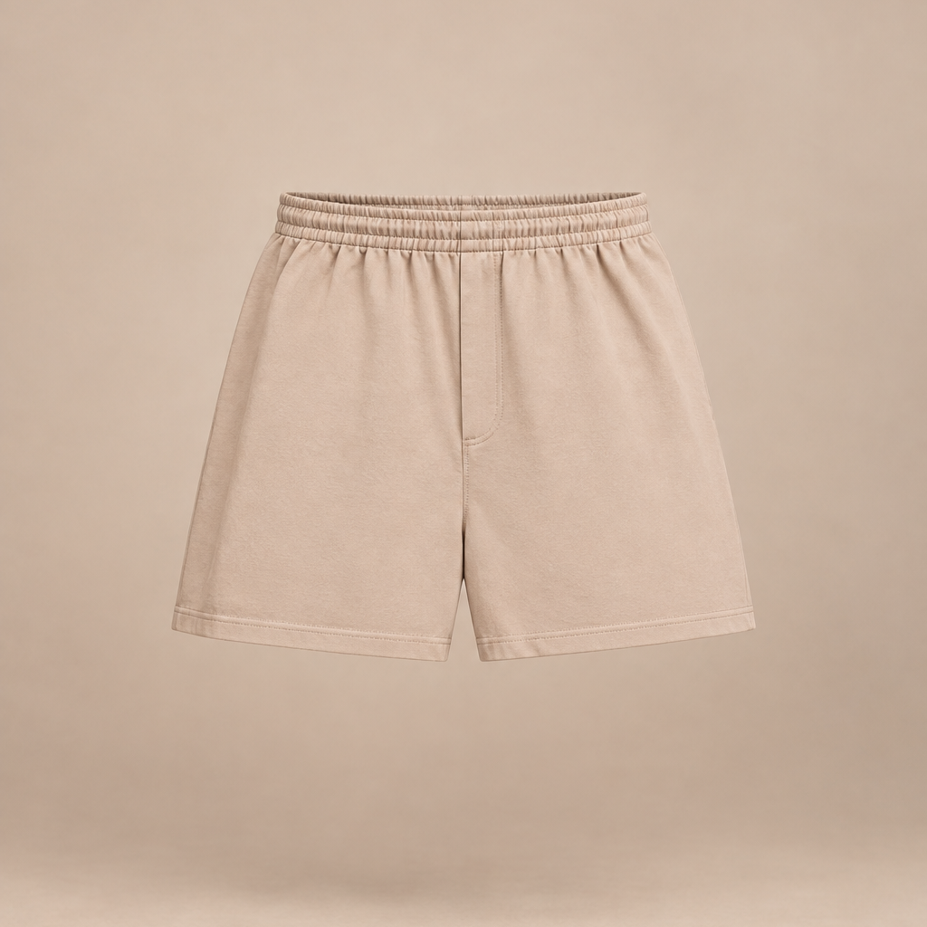 Short en coton bio épais