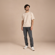 T-shirt oversize en coton bio épais