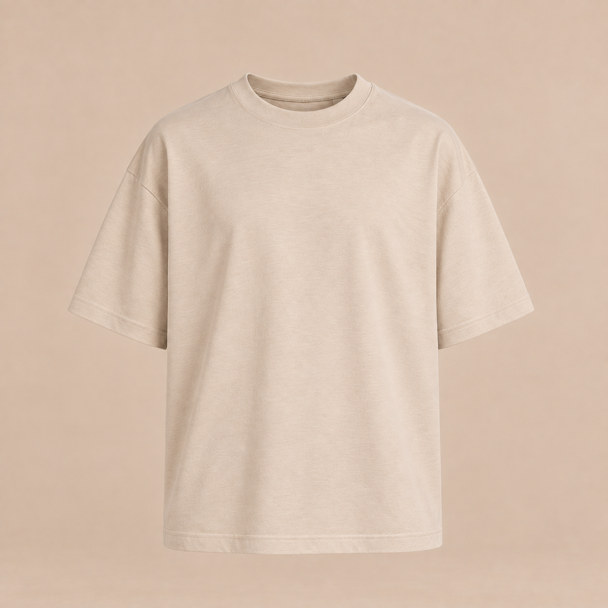 T-shirt oversize en coton bio épais