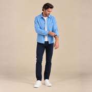 Veste workwear homme en denim bleu